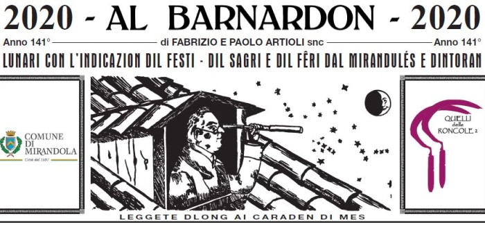 23 NOVEMBRE: PRESENTAZIONE DEL LUNARIO “AL BARNARDON”